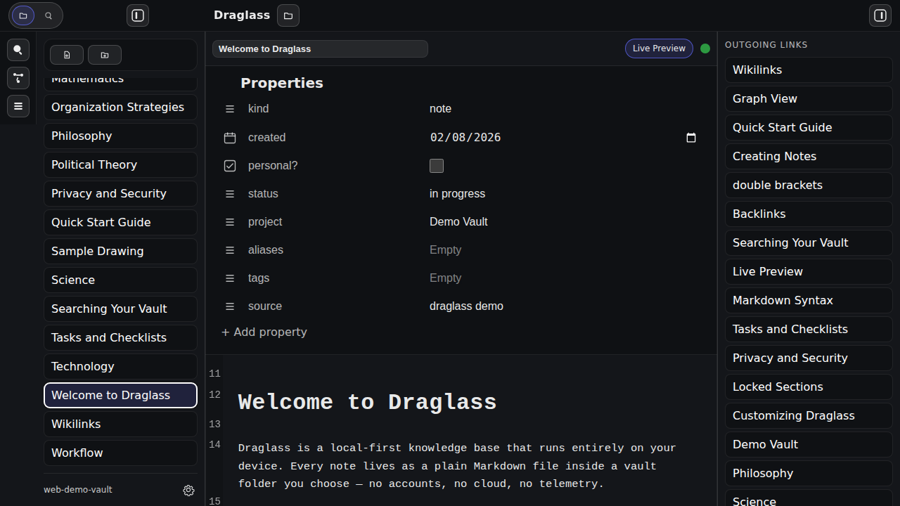 Main Interface