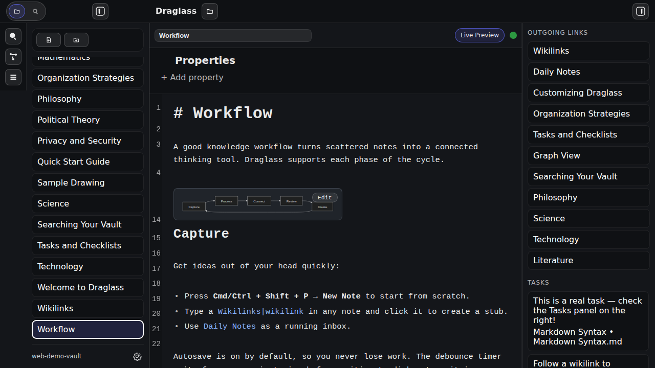 Workflow Note